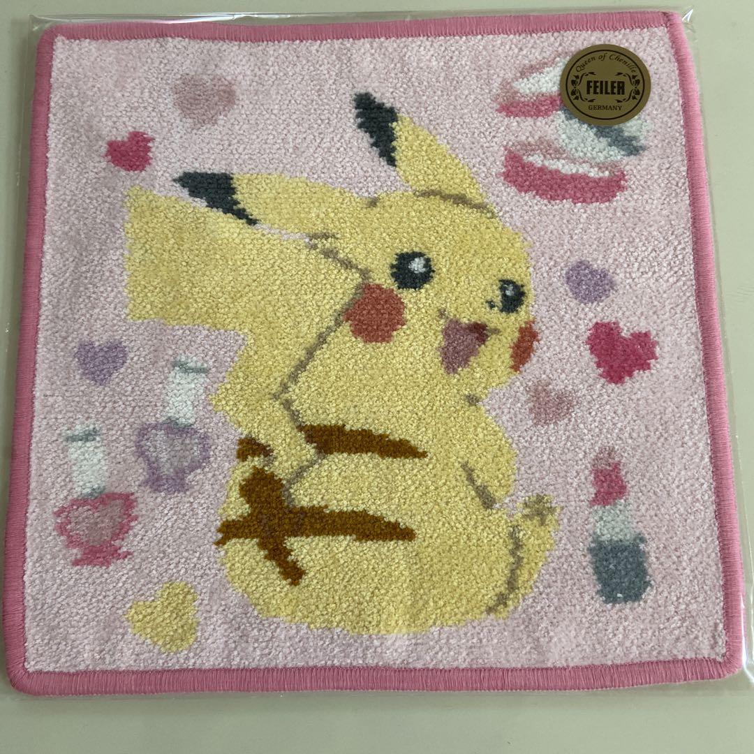 フェイラー　ポケモンラブリーコスメ　ハンカチ　3枚セット