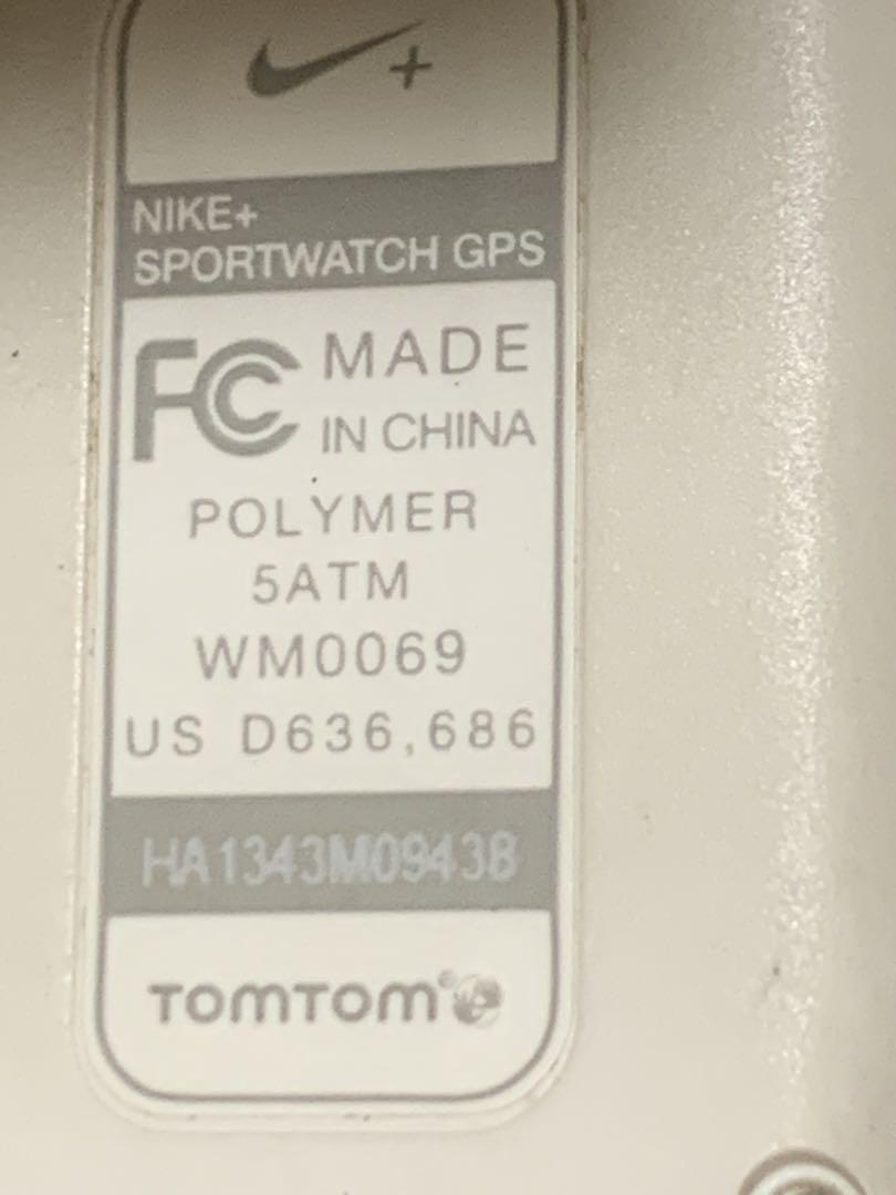腕時計　NIKEスポーツウォッチ　型式：0069　完動品USB充電式5V