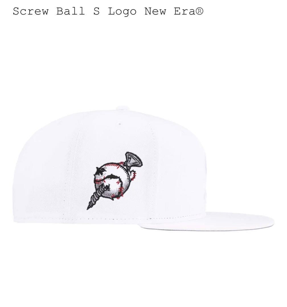 即完売品　supreme  Screw Ball S Logo New Era