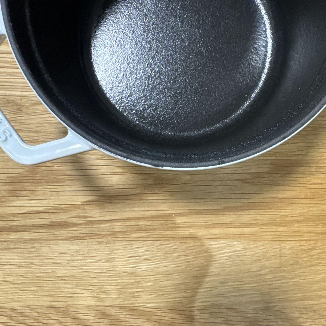 STAUB 鍋 ホワイト　16cm