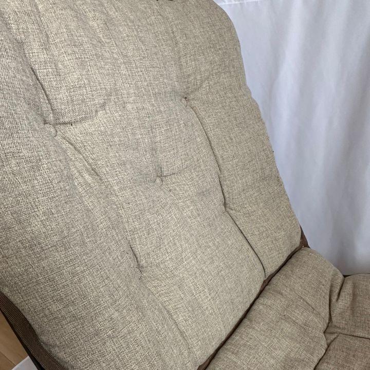 ニトリ バタフライチェア ハイバック 美品 収納袋付き アウトドア 折りたたみ