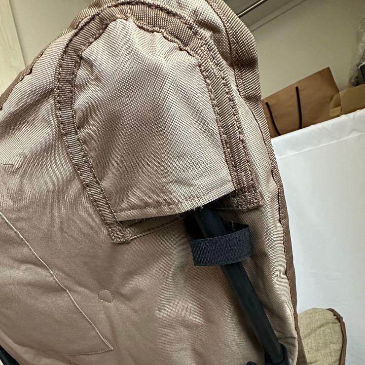 ニトリ バタフライチェア ハイバック 美品 収納袋付き アウトドア 折りたたみ