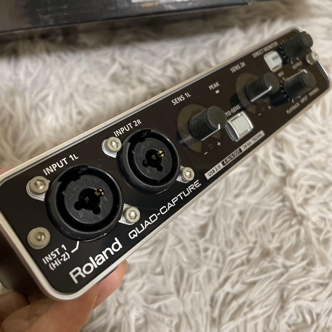 Roland QUAD-CAPTUREオーディオインターフェース　UA-55