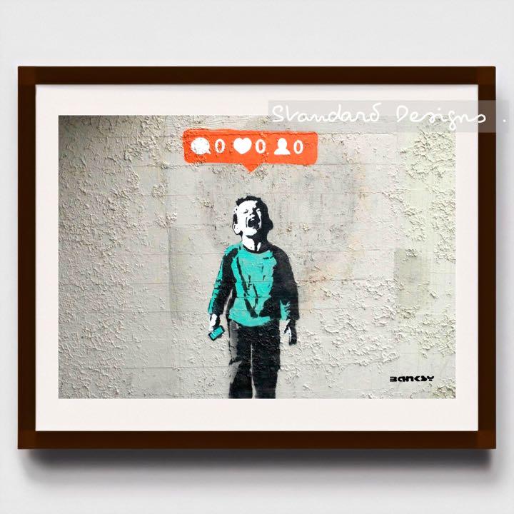 アートポスター Banksy Nobody Likes Me メルカリ アートポスター Banksy Nobody Likes Me メルカリ