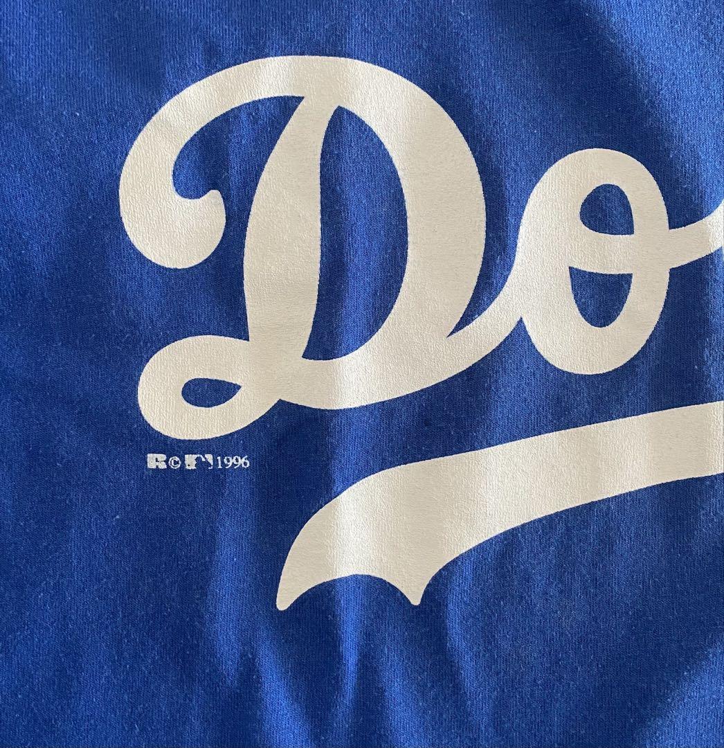 新品! 90s MLBロサンゼルスドジャース ARTEXヘンリーネックT