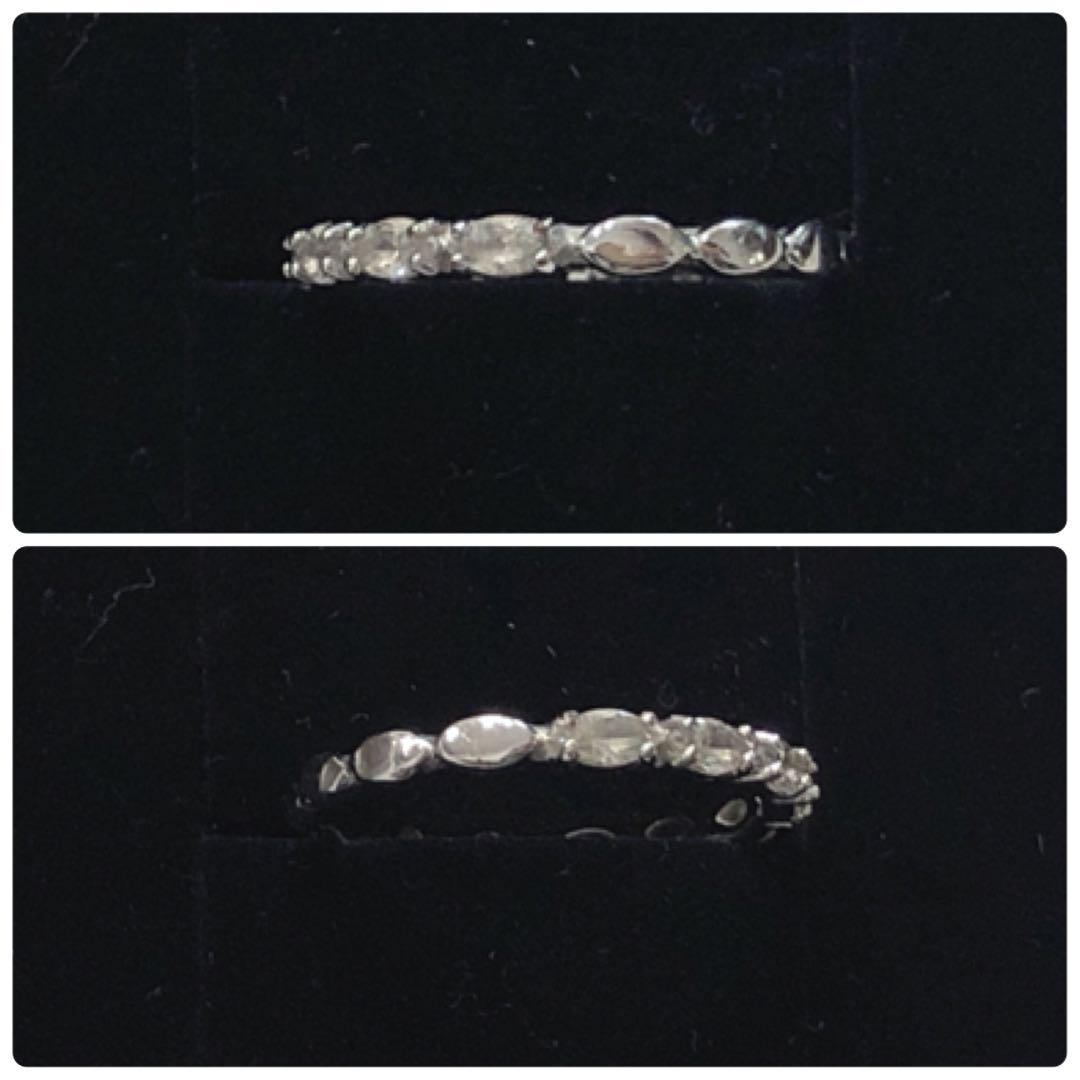 ☆美品☆ SWAROVSKI リング 指輪 シルバー クリスタル 5366577