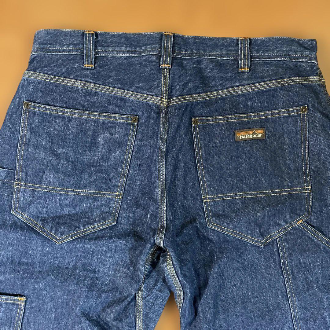patagonia ワークパンツ 新品　36 Short ダークデニム