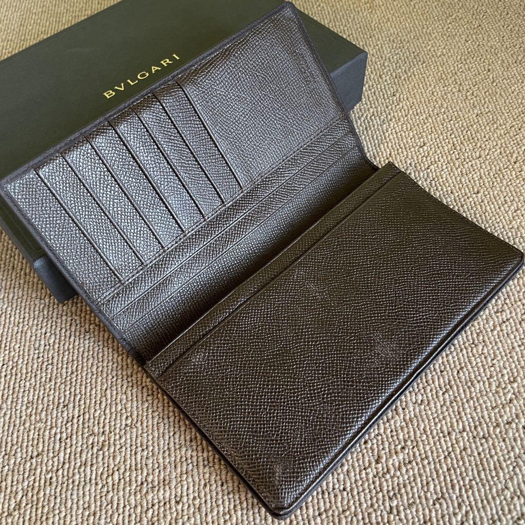 正規品⭐️極美品⭐️BVLGARI ブルガリ　男女兼用　ロングウォレット　財布 正規品⭐️美品⭐️BVLGARI ブルガリ 男女兼用 ロングウォレット