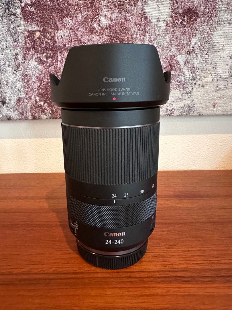 開店祝い RF24-240mm canon F4-6.3 保証あり ほぼ新品 USM IS レンズ