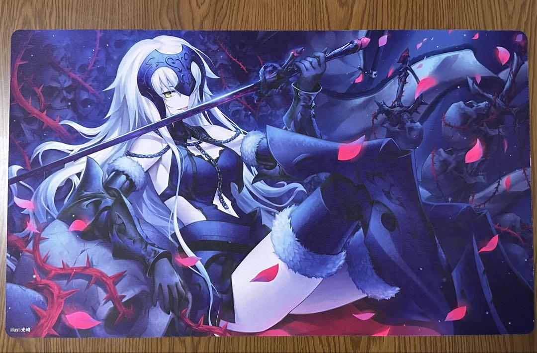 光崎 クラスター フレシア ジャンヌプレイマット Fate FGO ジャンヌオルタ プレイマット フレシア 光崎 - メルカリ