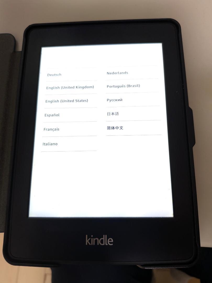 Kindle 電子書籍リーダー 本体 カバー付き 第六世代