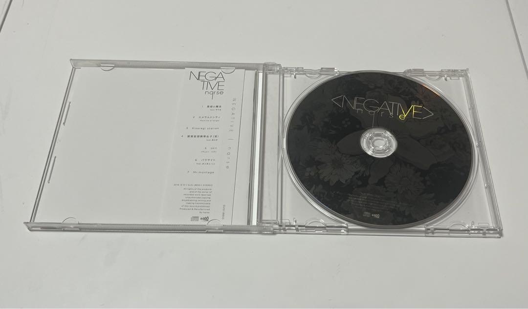 NEGATIVE nqrse CD 帯付き