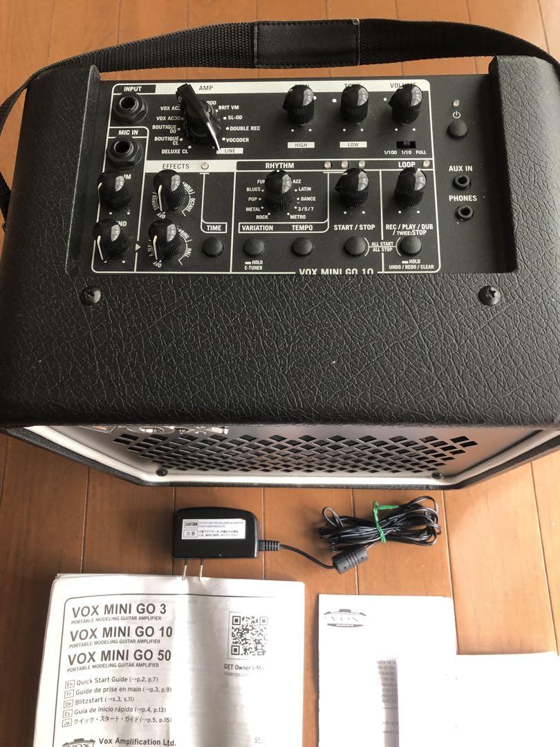 美品VOX MINI GO 10￼リズムボックスルーパー等オールインワンアンプ￼