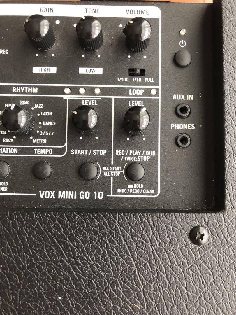 美品VOX MINI GO 10￼リズムボックスルーパー等オールインワンアンプ￼