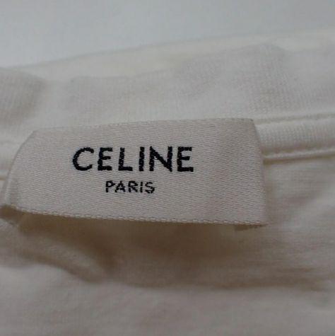 CELINE セリーヌ ロゴ レディース Tシャツ オシャレアイテム xs