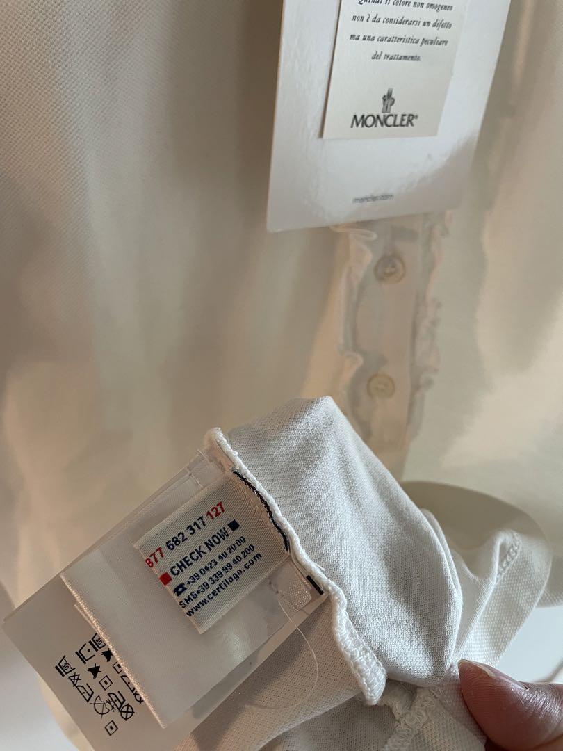 MONCLER   モンクレール　フリル　ポロシャツ