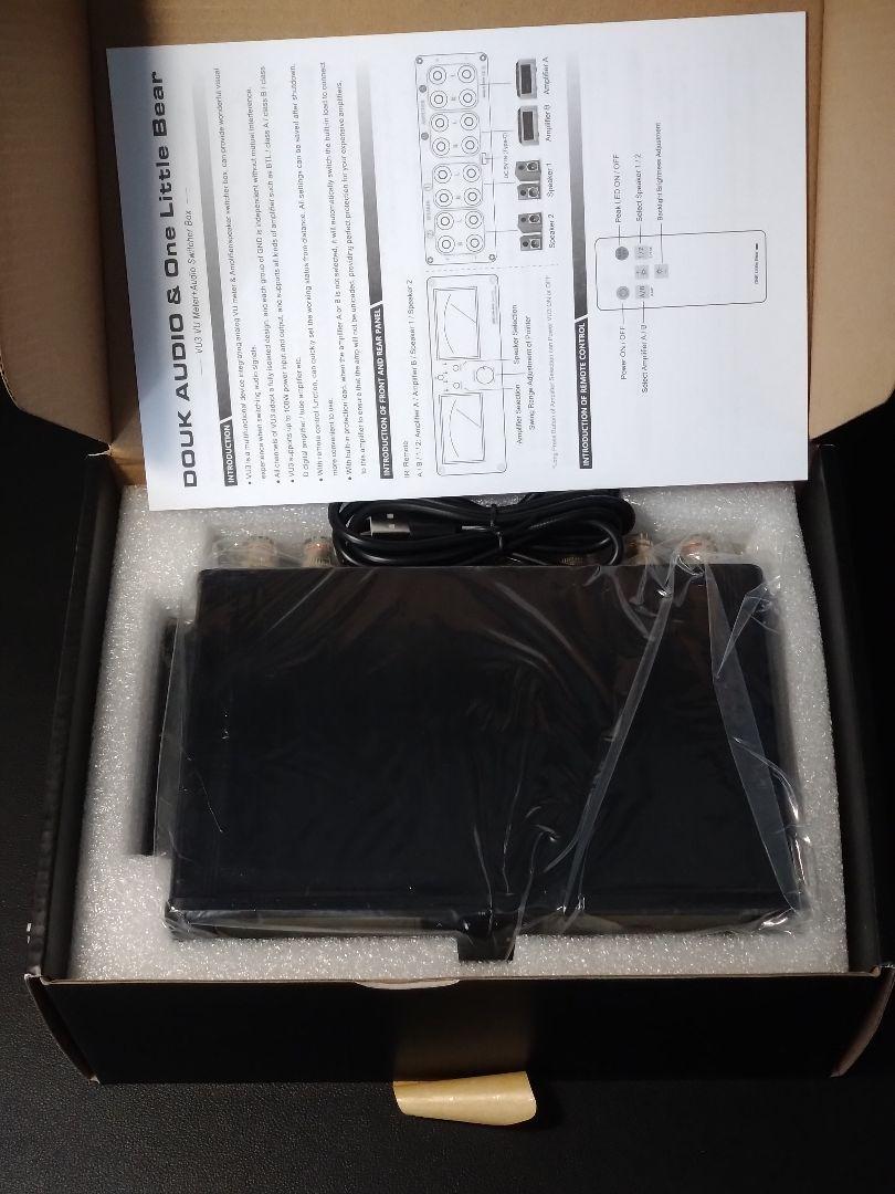 Nobsound Douk Audio VU3 オーディオスイッチャー
