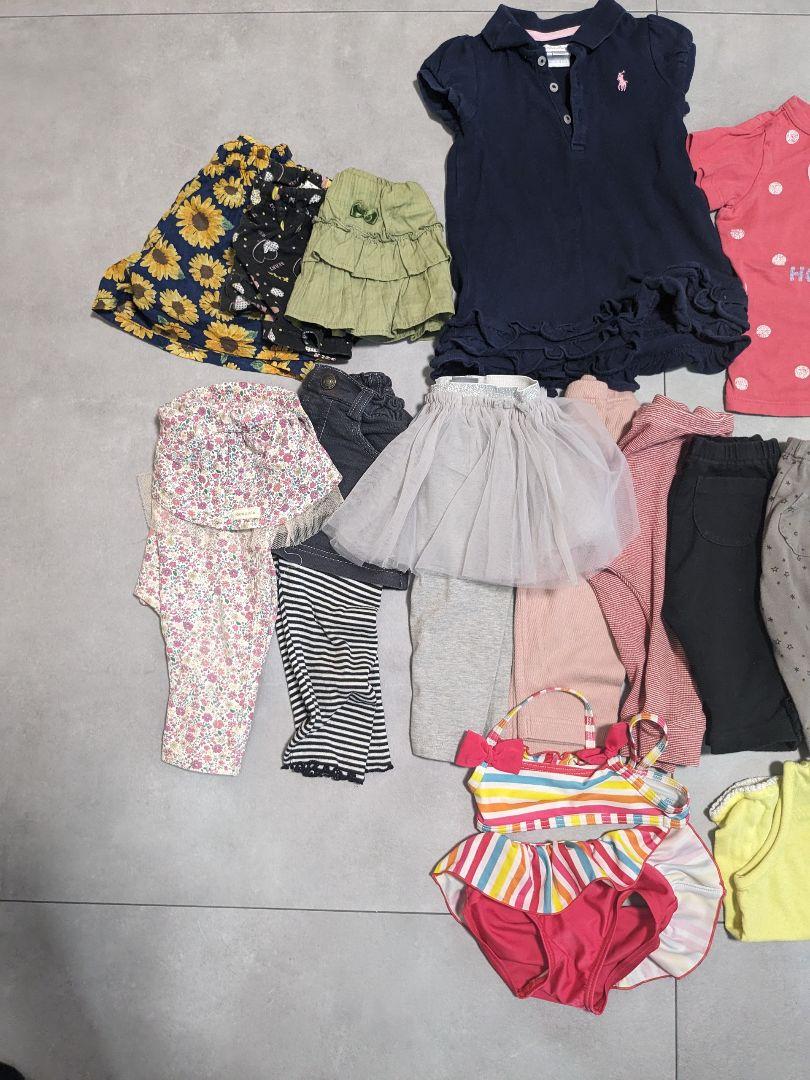 最高級 80センチ まとめ売り 夏服 女の子 28点 メルカリ - その他