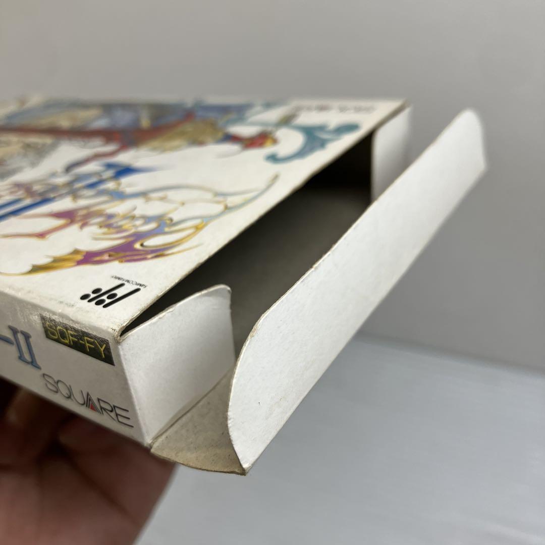 ファイナルファンタジー2（箱、説明書、注意書き付） ファミコン レトロゲーム