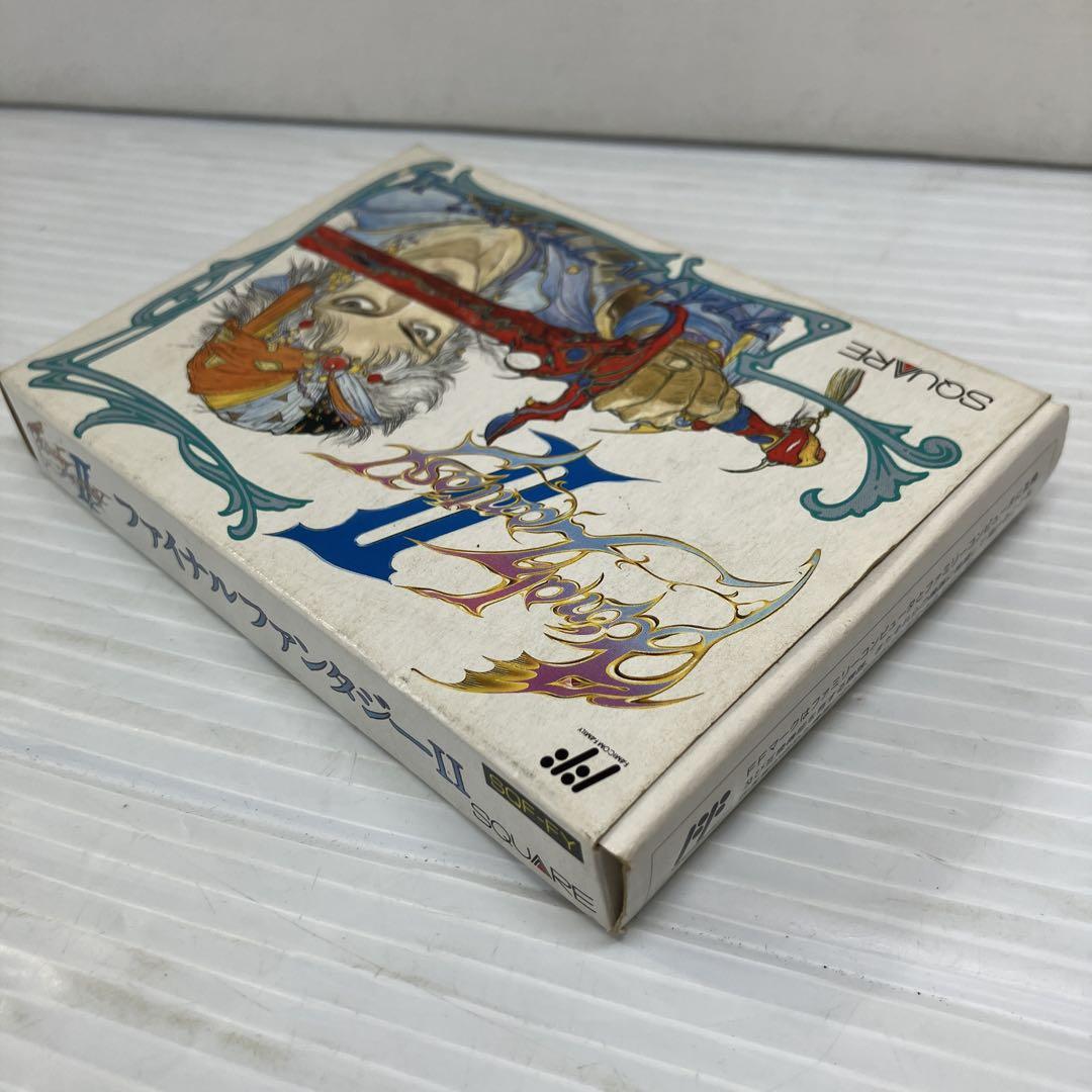 ファイナルファンタジー2（箱、説明書、注意書き付） ファミコン レトロゲーム
