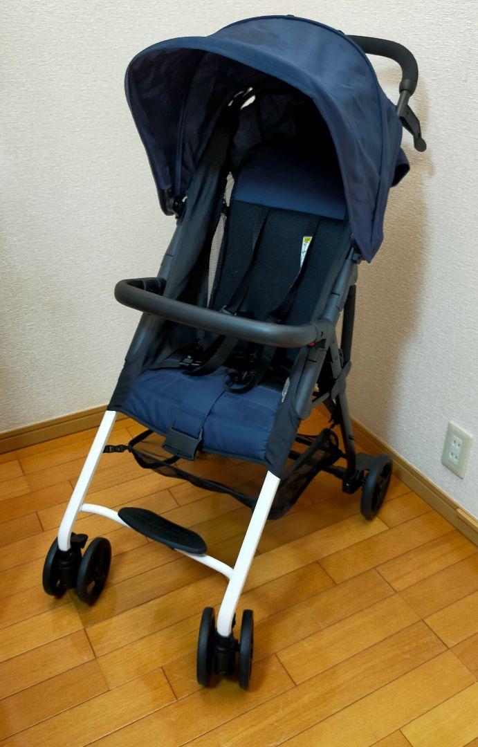 ココロン　セカンドメッシュ　ネイビー　ベビーカーb型