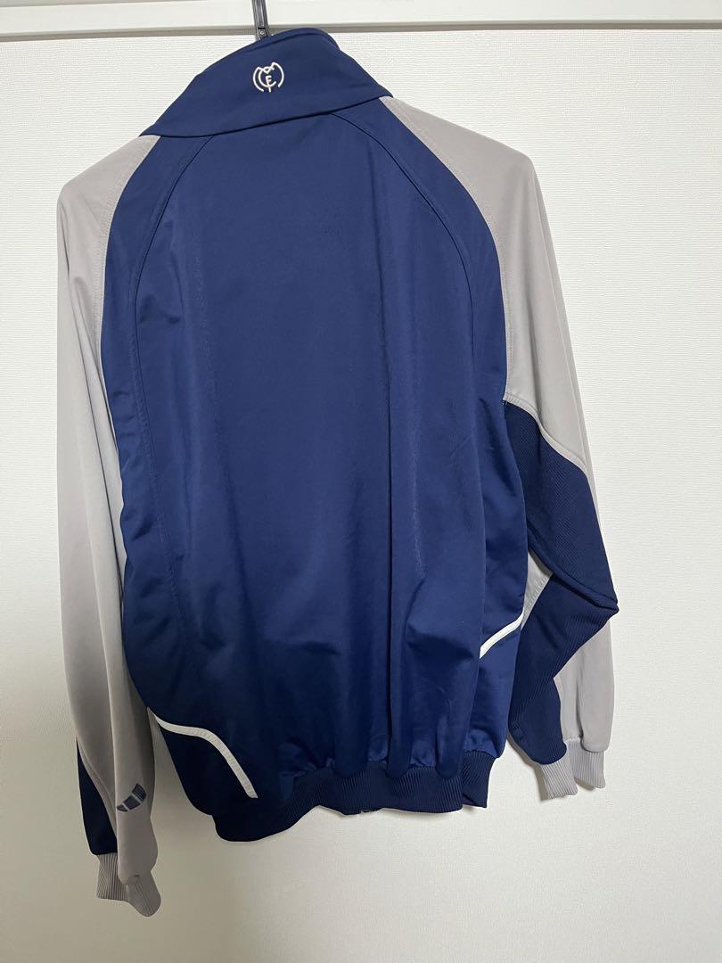 adidas レアル・マドリード ジャケット ネイビー/グレー