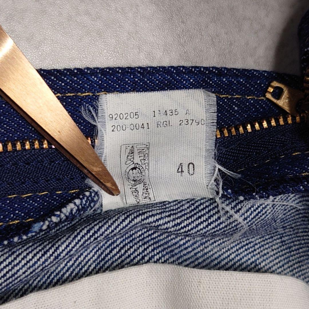 80s Lee リー 200 デニム USA製 濃紺 W34 ヴィンテージ