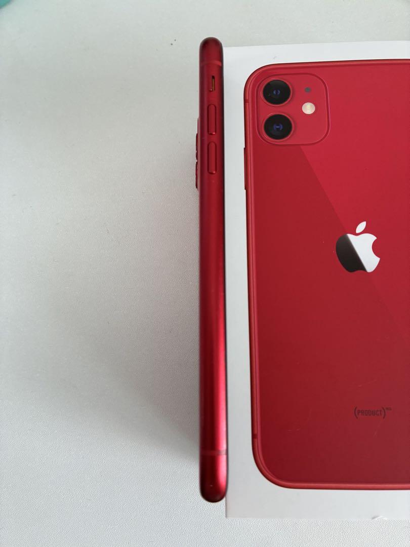 Apple iPhone 11 (RED)本体 128GB 箱付き