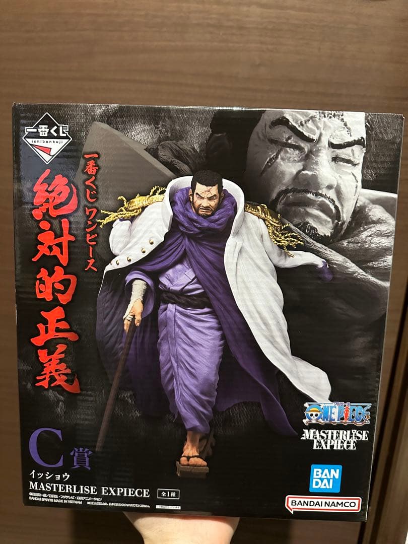 一番くじ  ワンピース  絶対的正義 C賞 イッショウ 藤虎　フィギュア