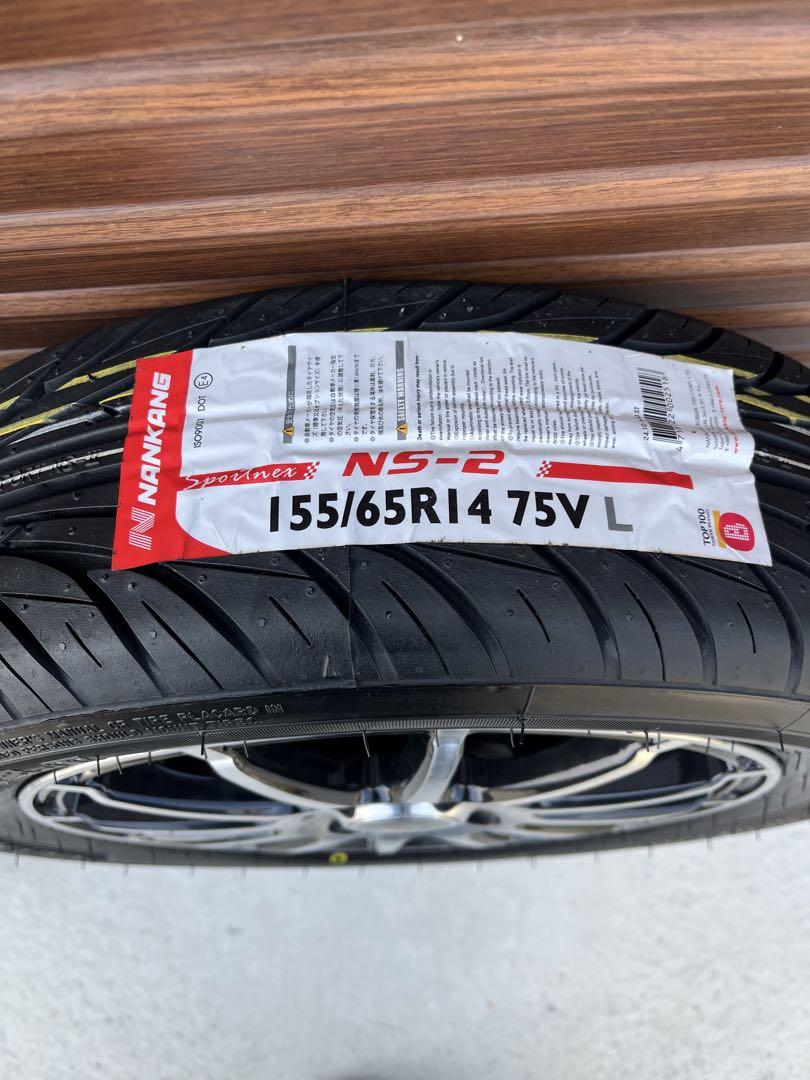 ② 155/65R14 ナンカン　ウルトラスポーツNS-2 新品未使用