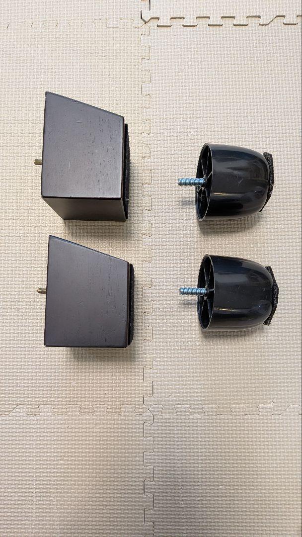 【中古品】2人掛け 黒革ソファ OKAY 村内ファニチャー(引取歓迎)仙台発