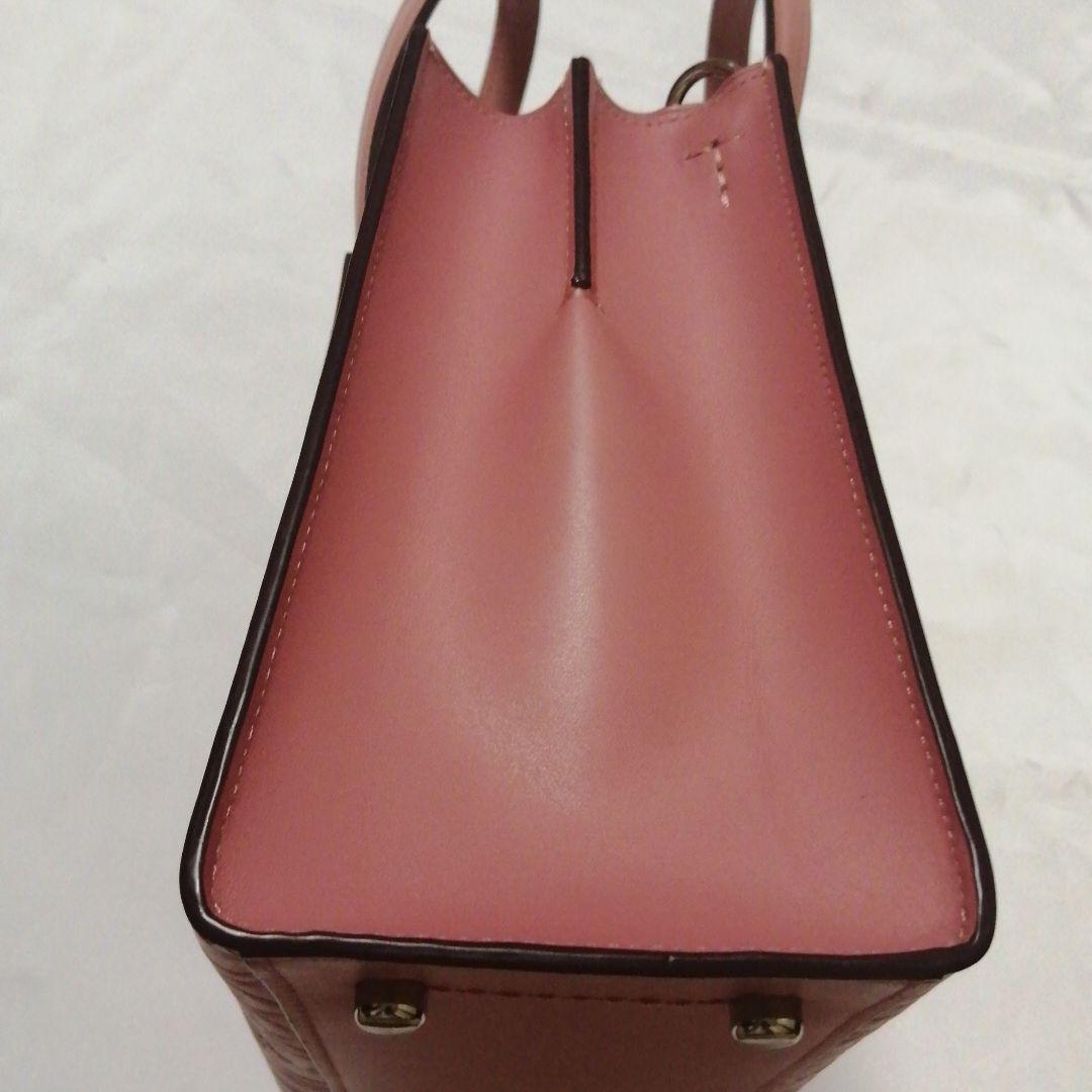 最新作売れ筋が満載 ショルダーバッグ コーチ COACH ハンドバッグ 超美品 ピンク 2way - ショルダーバッグ