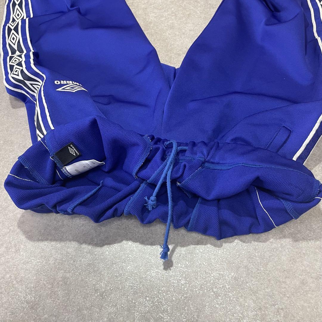 UMBRO ジャージ上下セット ブルー サイズO デサント 大きいサイズ