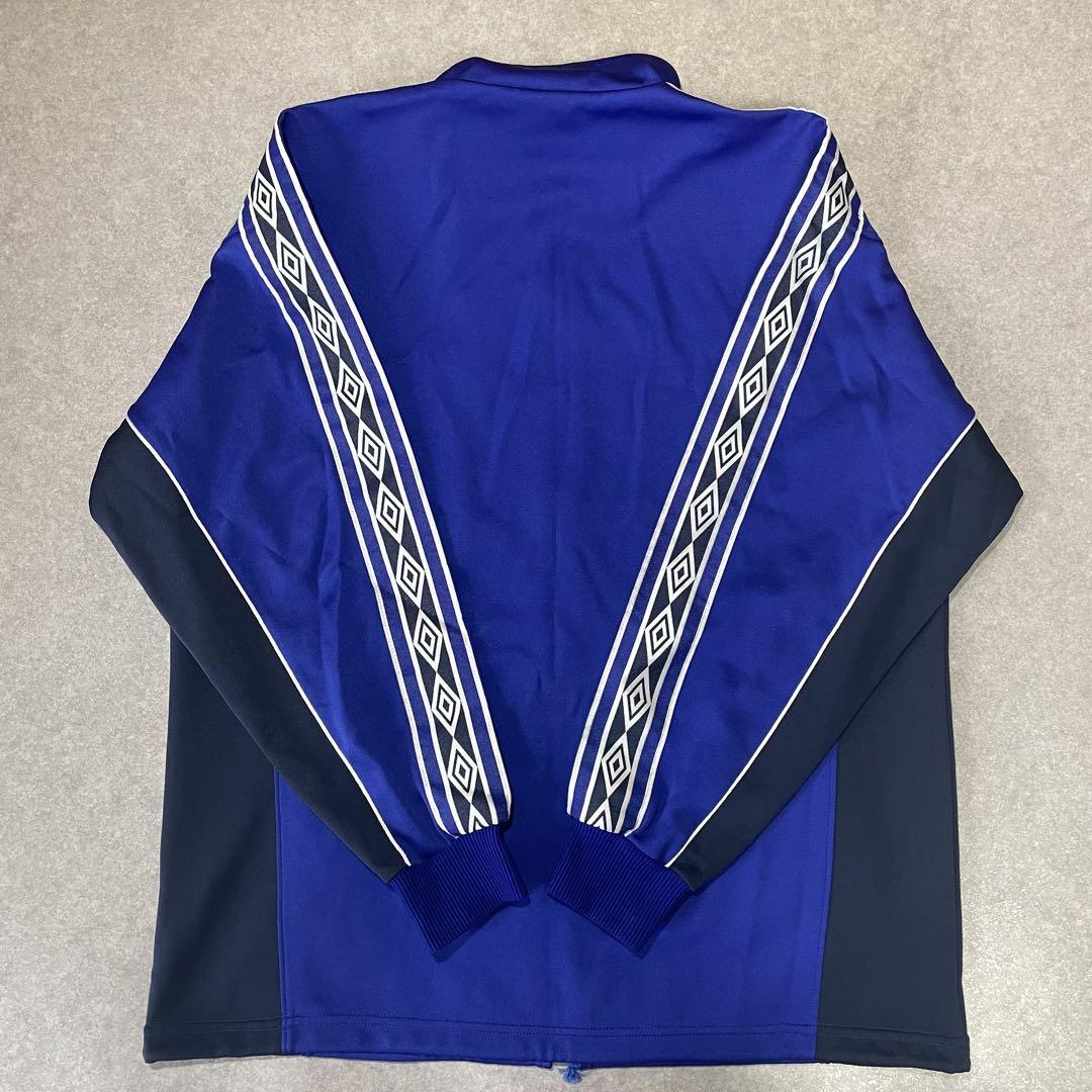 UMBRO ジャージ上下セット ブルー サイズO デサント 大きいサイズ