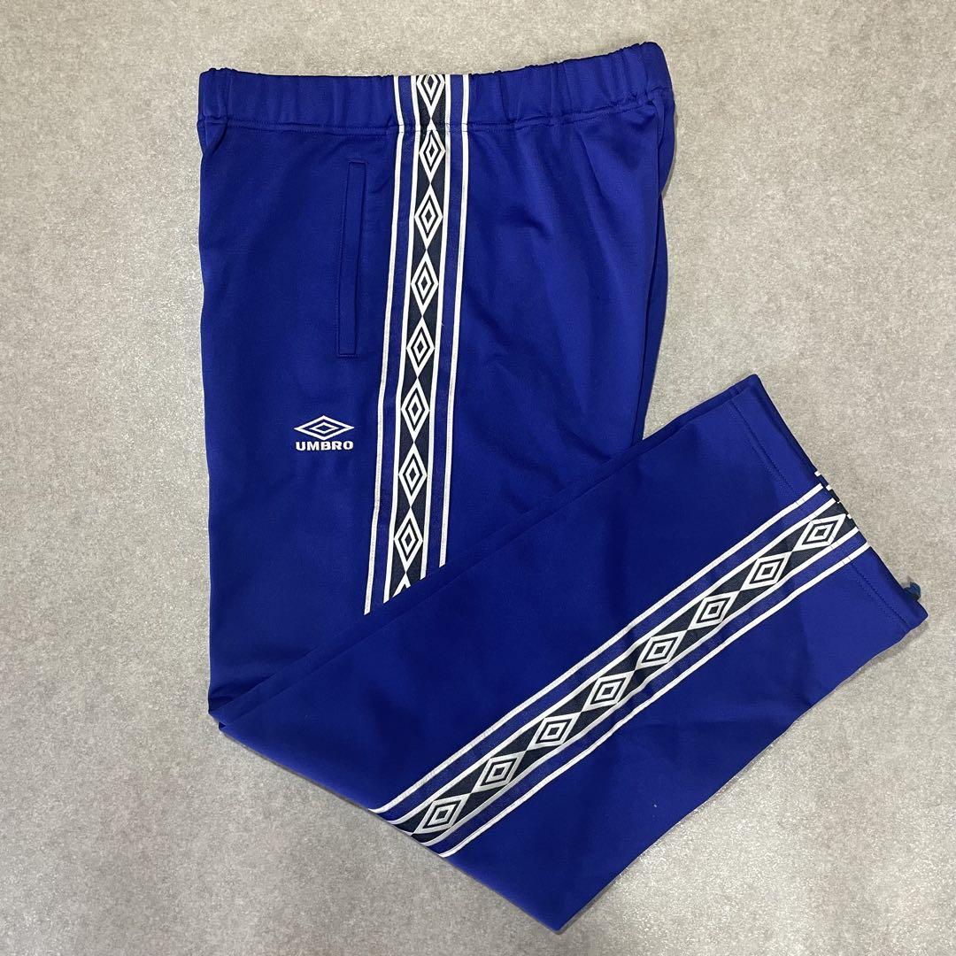 UMBRO ジャージ上下セット ブルー サイズO デサント 大きいサイズ
