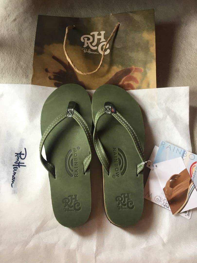 RHCロンハーマン 別注 レインボーサンダル 新品未使用 お買い得商品