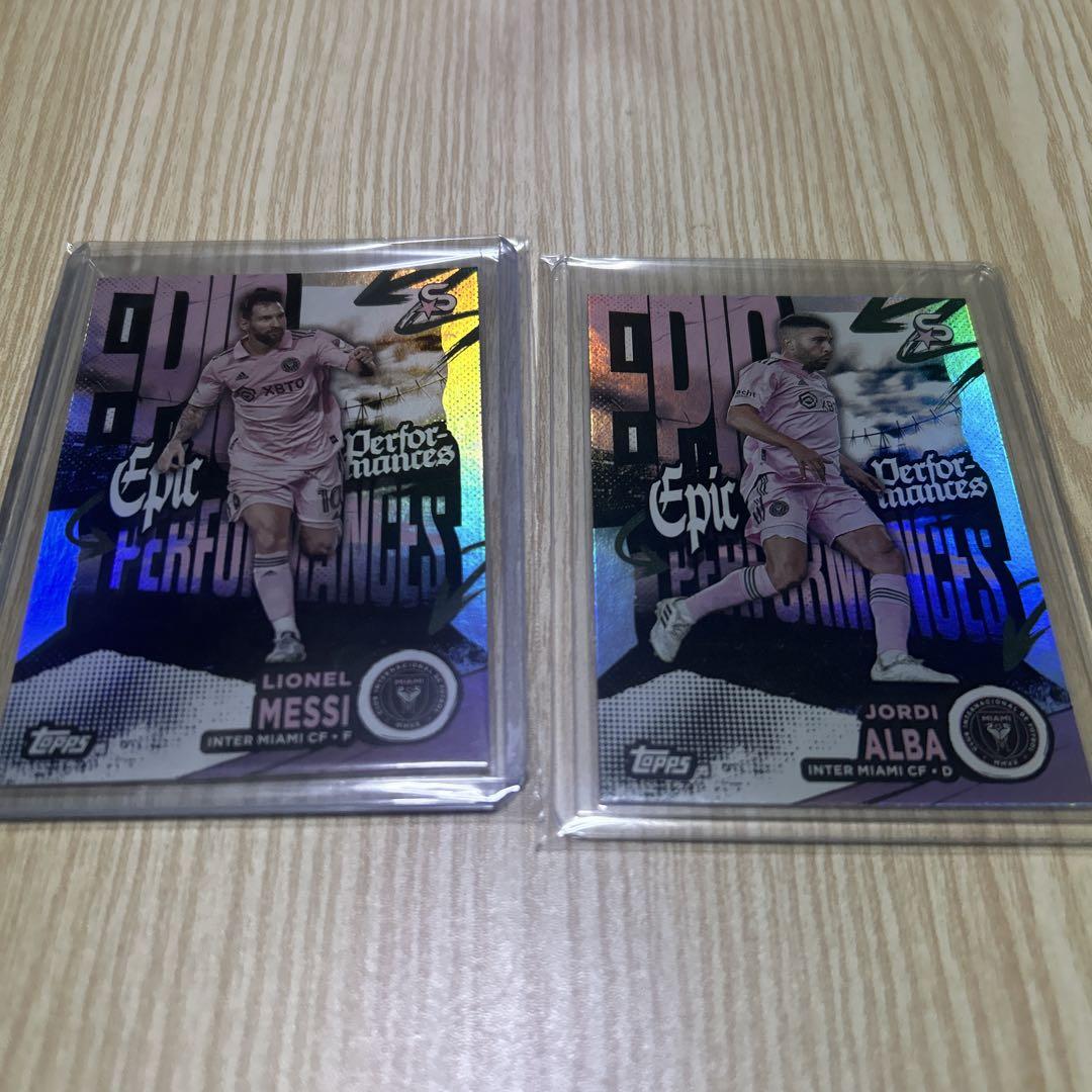 topps soccer MLS リオネル•メッシ　インサート