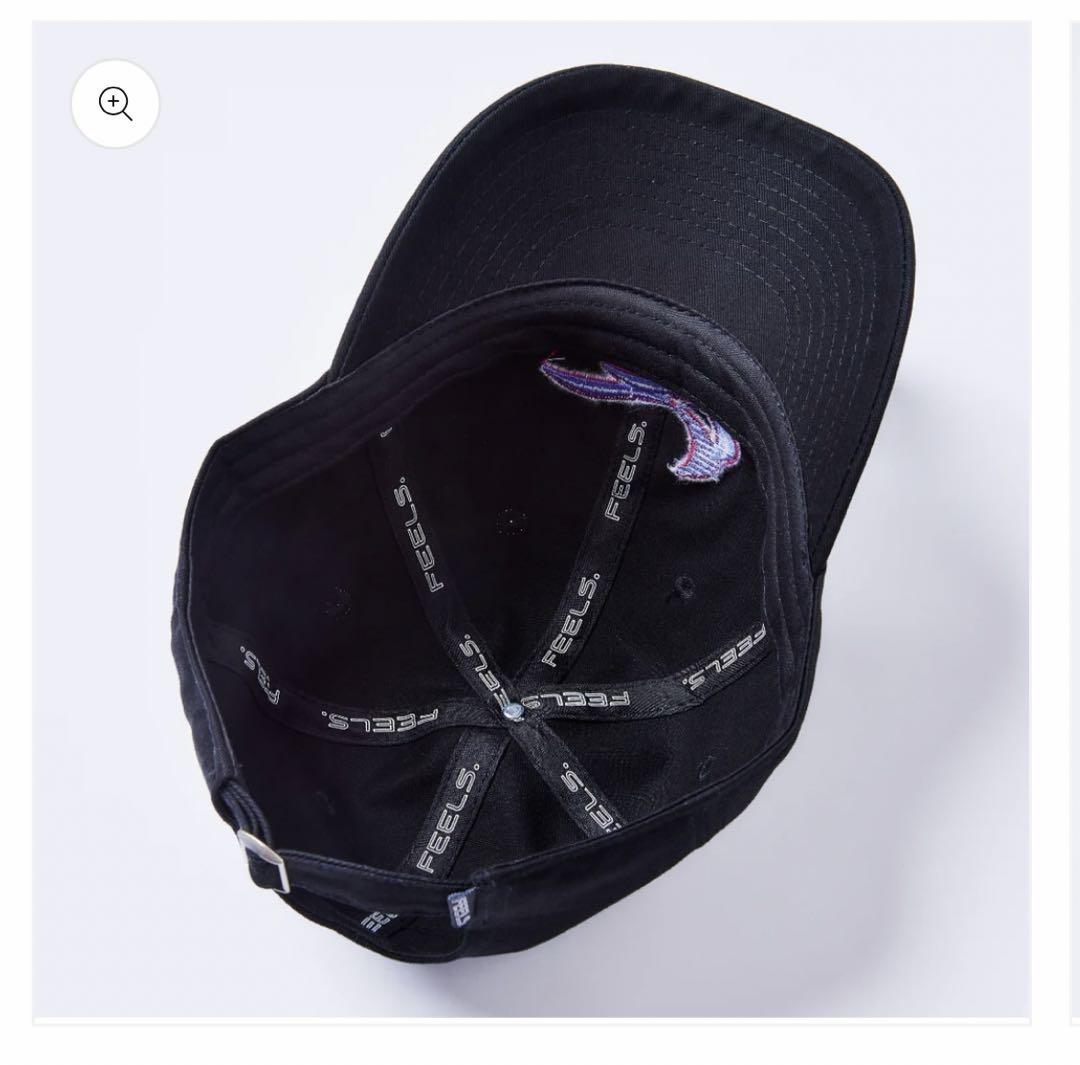 feels キャップ　上杉柊平　kandytown vallad FEELS. キャップ BLACK CAP 上杉柊平 KANDYTOWN - 帽子安く 買う