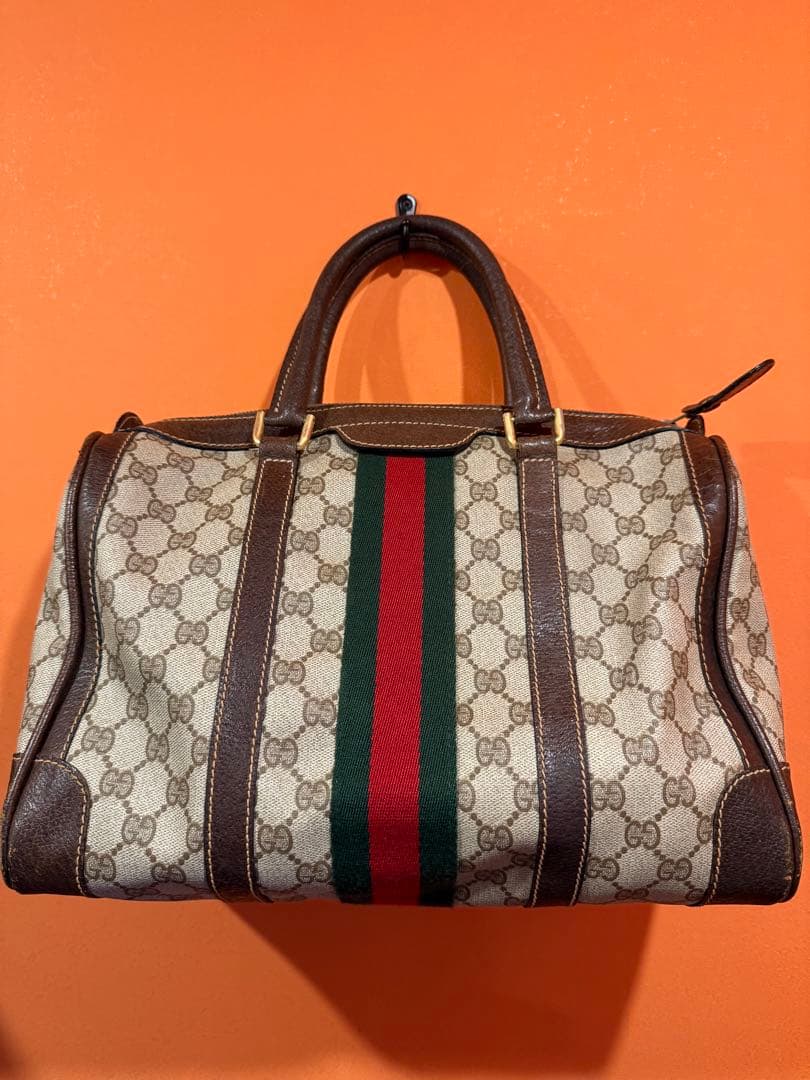 Gucci GGキャンバス ボストンバッグ