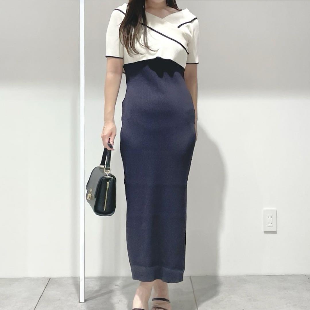 新品未使用 MERCURYDUO ニットロングワンピース