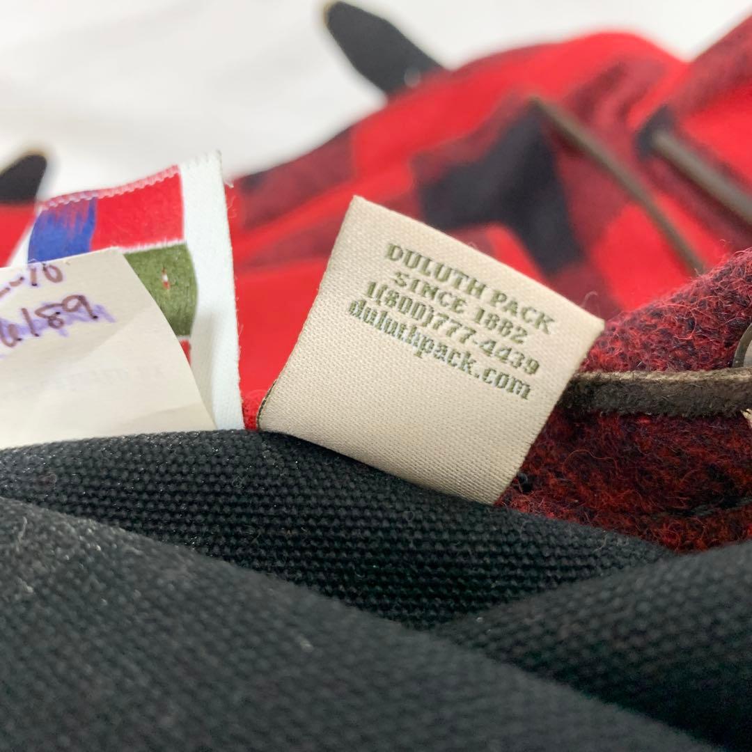 Duluth Pack バッファローチェック ウール リュック USA製 稀少