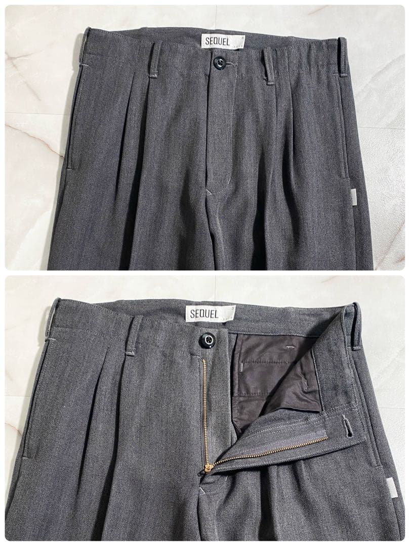 A17759 シークエル TYPE-T 2タックワイドスラックス MM・GOD SELECTION XXX MEDICALDB_JP