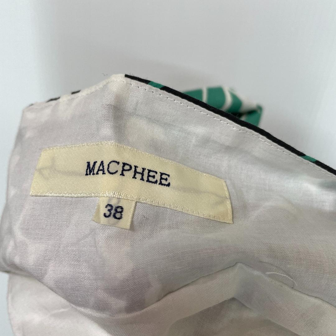 W4049*マカフィー 黒ブラック 総柄 花柄38 CXKh6-m68673723201 ロングワンピース 緑グリーン 人気最新品