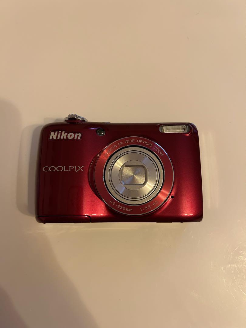 Nikon COOLPIX L26 Red 16.1MP Digital Camera English Language