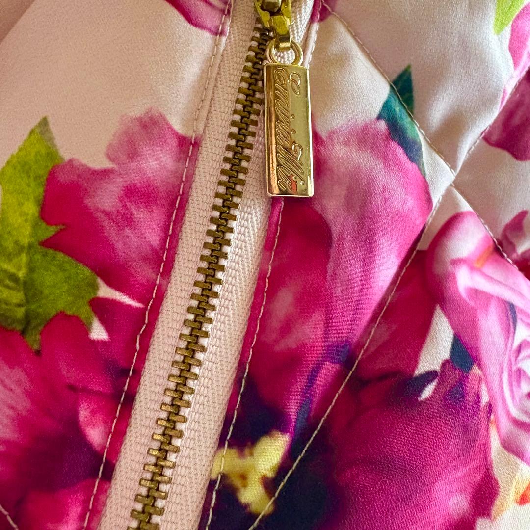 EmiriaWiz エミリアウィズ ベルフルール ダウンコート M 花柄 EmiriaWiz エミリアウィズ ベルフルール ダウンコート M 花柄