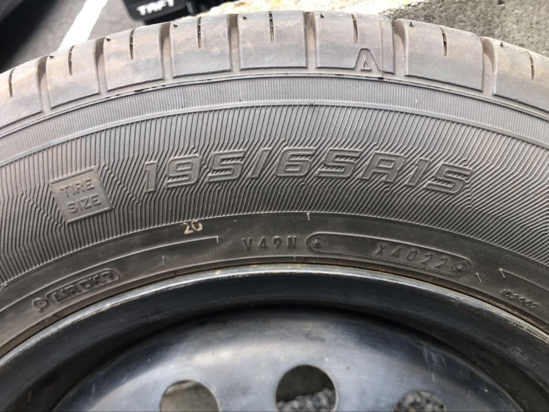 195/65R15 サマータイヤ4本セット 2022年製 残溝7mm以上