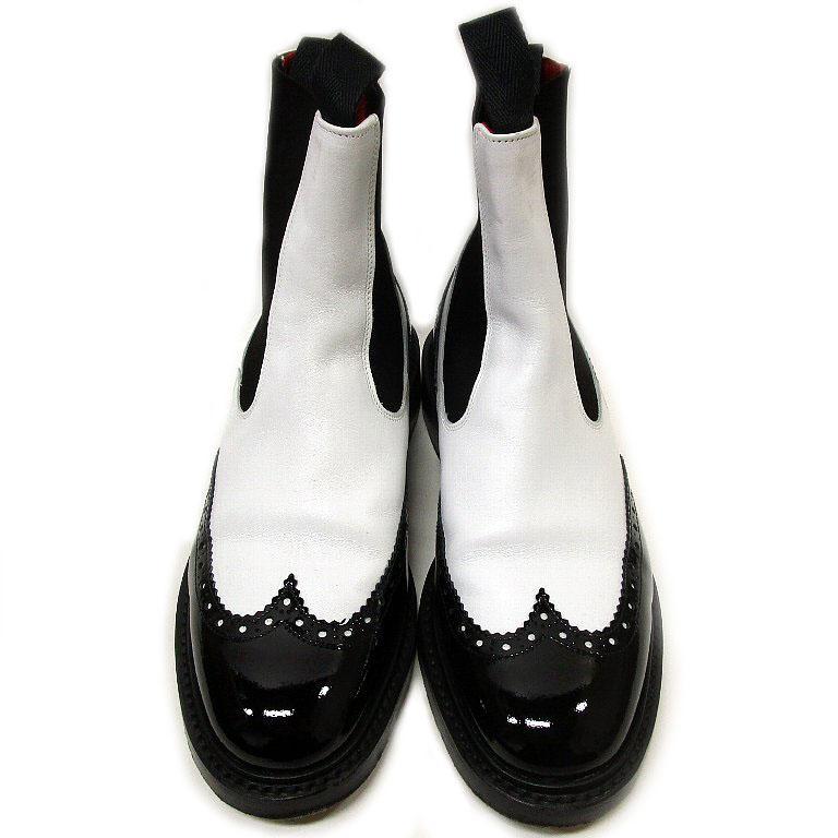 1PIU1UGUALE3 × Tricker´s 2トーン サイドゴアブーツ メンズ