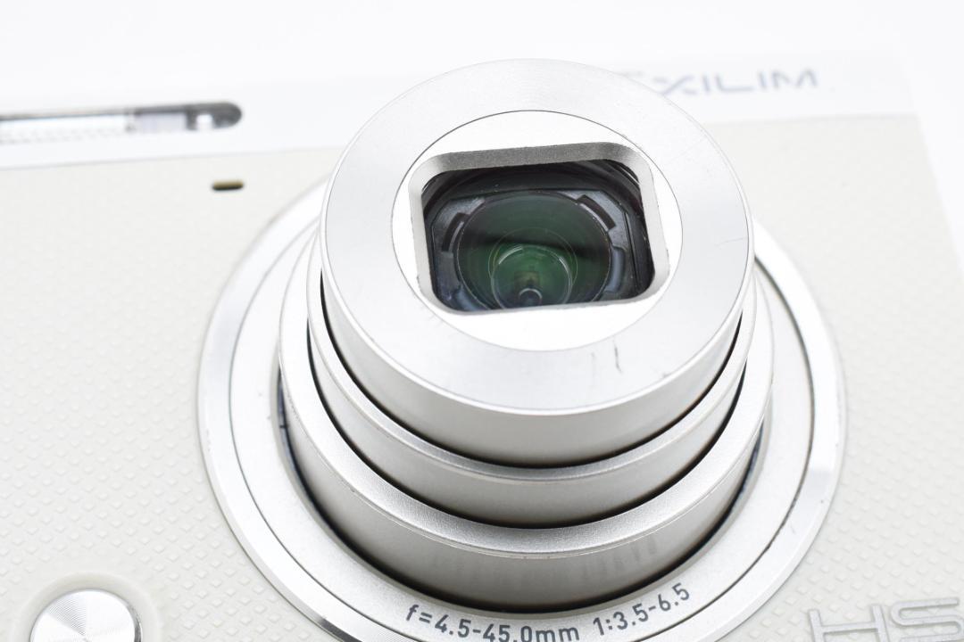 カシオ CASIO EXILIM EX-ZR50 ホワイト《Wi-Fi対応》