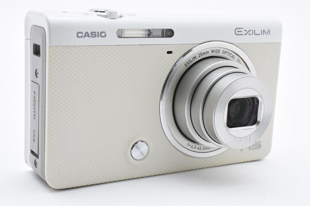 カシオ CASIO EXILIM EX-ZR50 ホワイト《Wi-Fi対応》