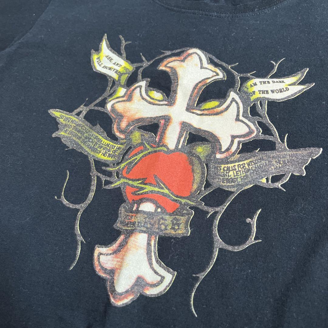 HYDE ハイド　クロス&ハート　ドラゴンTシャツ　Hydee's ブラック　黒 HYDE ハイド クロス&ハート ドラゴンTシャツ Hydee's ブラック 黒